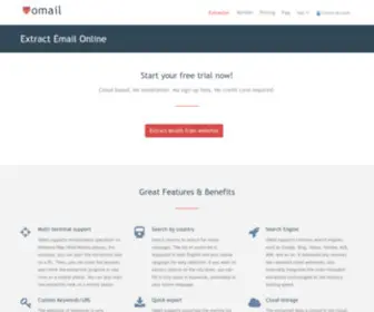 Omail.io(Email Extractor) Screenshot