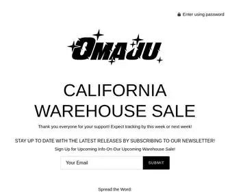 Omaju.us(OMAJU Shopify logo) Screenshot