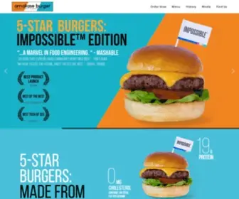 Omakaseburger.com(Omakase Burger) Screenshot