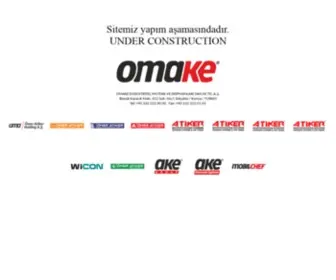 Omake.com.tr(Endüstriyel Mutfak Ekipmanları) Screenshot