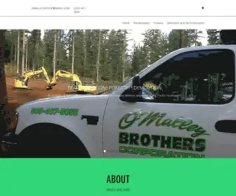 Omalleybros.com(O'Malley Brothers Corporation) Screenshot