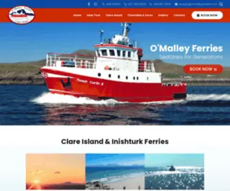 Omalleyferries.com(O'Malley Ferries) Screenshot