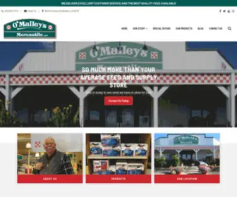 Omalleysmercantile.com(O'Malley's Mercantile) Screenshot