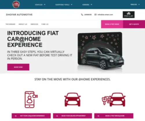 Oman-Fiat.com(Oman Fiat) Screenshot