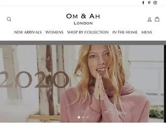 Omandah.com(Our mission at Om & Ah) Screenshot