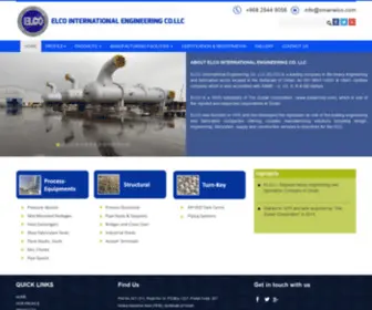 Omanelco.com(ELCO) Screenshot