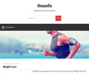 Omanfa.net(Qualified Fitness Purveyors) Screenshot