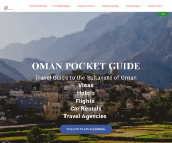 Omanpocketguide.com(Oman Pocket Guide) Screenshot