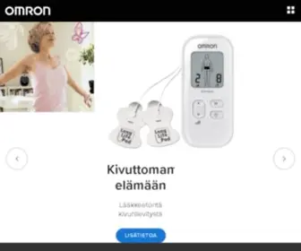 Omaomron.fi(Omron hyvinvointi) Screenshot