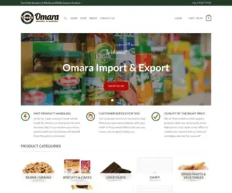 Omaraimports.com.au(Fresh Nut Roasters and Wholesale Middle Eastern Products) Screenshot