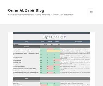Omaralzabir.com(Head of Software Development) Screenshot