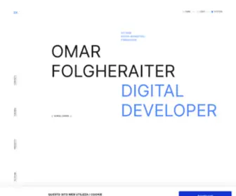 Omarfolgheraiter.it(Omar Folgheraiter) Screenshot