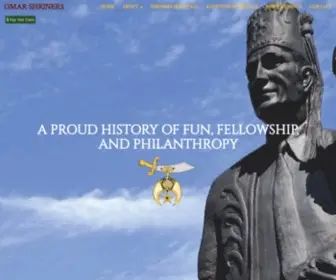 Omarshriners.org(Omar Shrine) Screenshot