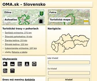 Oma.sk(Turistické trasy) Screenshot