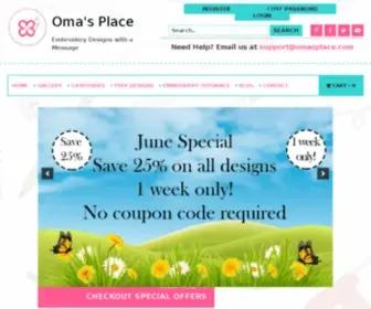 Omasplace.com(Oma’s) Screenshot
