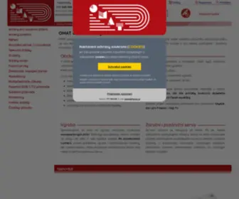 Omat.cz(Obchod s eletronikou a telekomunikační technikou) Screenshot