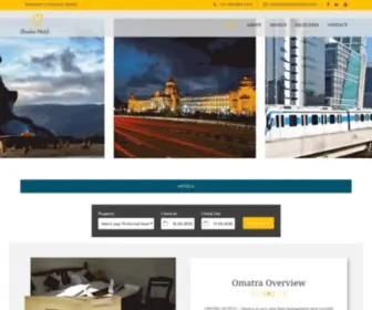 Omatrahotels.com(Omatra Hotels) Screenshot