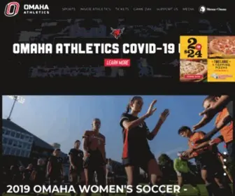 Omavs.com(University of Nebraska Omaha Athletics) Screenshot