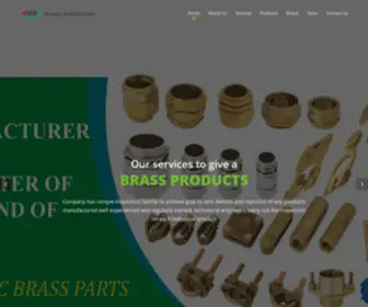 Omaxbrass.com(OMKAR BRASS INDUSTRIES) Screenshot