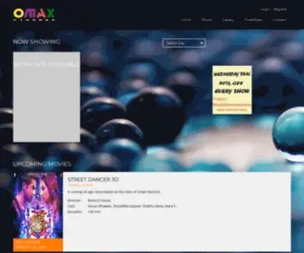 Omaxcinema.com.np(OMax Cinema) Screenshot