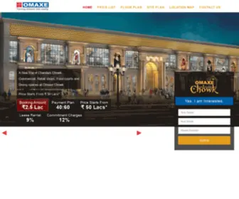 Omaxechowk.org.in(Omaxe Chowk Delhi) Screenshot