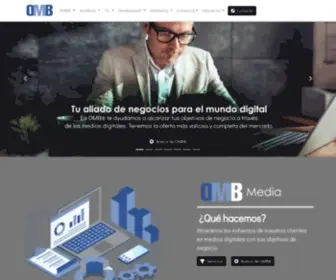 OMB.mx(OMB® Agencia Digital) Screenshot