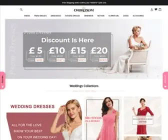 Ombreprom.co.uk(Cheap Formal Dresses For Prom & Wedding Party) Screenshot