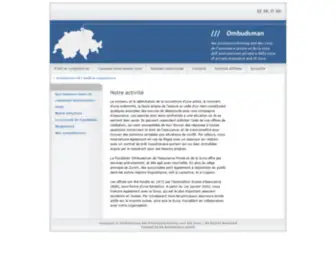 Ombudsman-Assurance.ch(Ombudsman Assurance) Screenshot