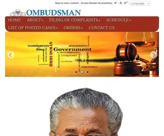 Ombudsmanlsgiker.gov.in(Ombudsman) Screenshot