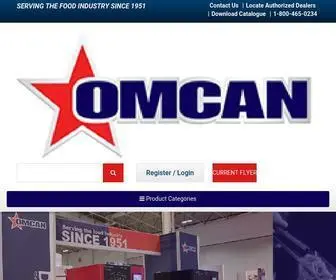 Omcan.com Screenshot