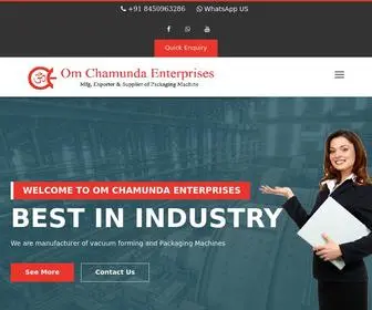 Omchamunda.org(Om Chamunda Enterprises) Screenshot