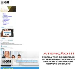 Omconsultoria.com.br(A OM CONSULTORIA CONCURSOS LTD) Screenshot