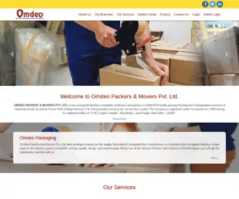 Omdeo.co.in(Packers and Movers Service) Screenshot