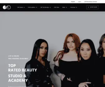 Omdesignacademy.com(Top Microblading Training Live & Online Classes) Screenshot