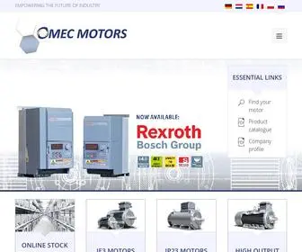 Omecmotors.com(OMEC Motors) Screenshot