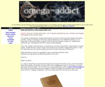 Omega-Addict.com(Omega) Screenshot