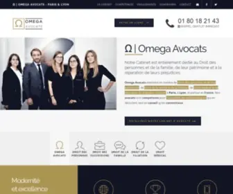 Omega-Avocats.fr(Omega Avocats) Screenshot