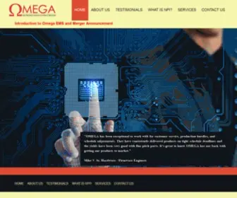 Omega-EMS.com(Omega-EMSHome) Screenshot