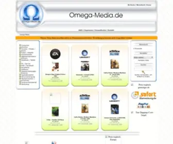 Omega-Media.de(Omega Media) Screenshot