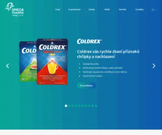 Omega-Pharma.cz(Omega Pharma) Screenshot
