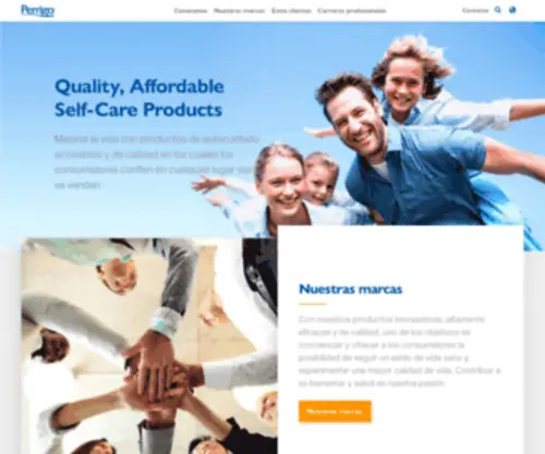 Omega-Pharma.es(Omega Pharma) Screenshot