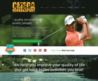 Omega-Rehab.com(Pro Sports Medicine Clinic) Screenshot