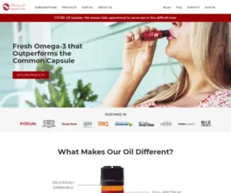 Omega3Innovations.com(Omega3 Innovations) Screenshot