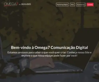 Omega7.com.br(Marketing Digital) Screenshot