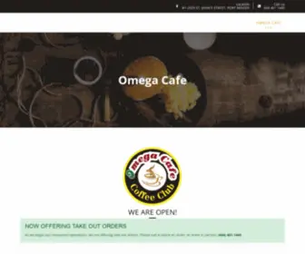 Omegacafeportmoody.com(Omega Cafe) Screenshot