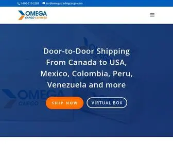 Omegacargoexpress.ca(Omega Cargo Express) Screenshot