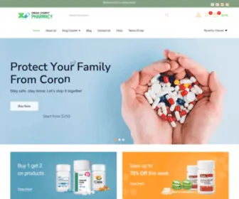 Omegachemistpharmacy.com(OMEGA CHEMIST) Screenshot