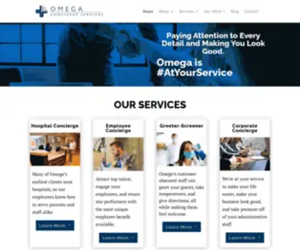 Omegaconcierge.com(New Orleans Concierge Services) Screenshot