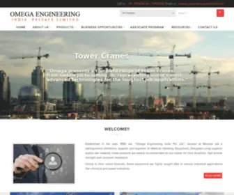 Omegaeipl.com(Omega Engineering India Pvt Ltd) Screenshot