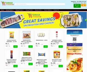 Omegafoods.in(The best online grocery store in Kolkata. OmegaFoods) Screenshot